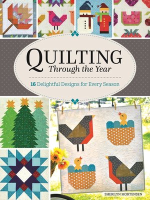 cover image of Quilting Through the Year